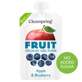 Clearspring Organic FRUIT Puree - Apple & Blueberry