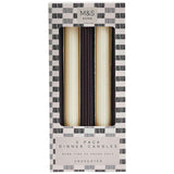 M&S Set of 5 Ridged Dinner Candles , Multi