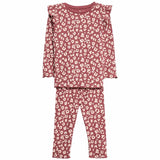 M&S Leopard Jersey Outfit, 0-3 Months, Pink
