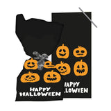 Halloween Pumpkin Treat Bag with Twist Ties