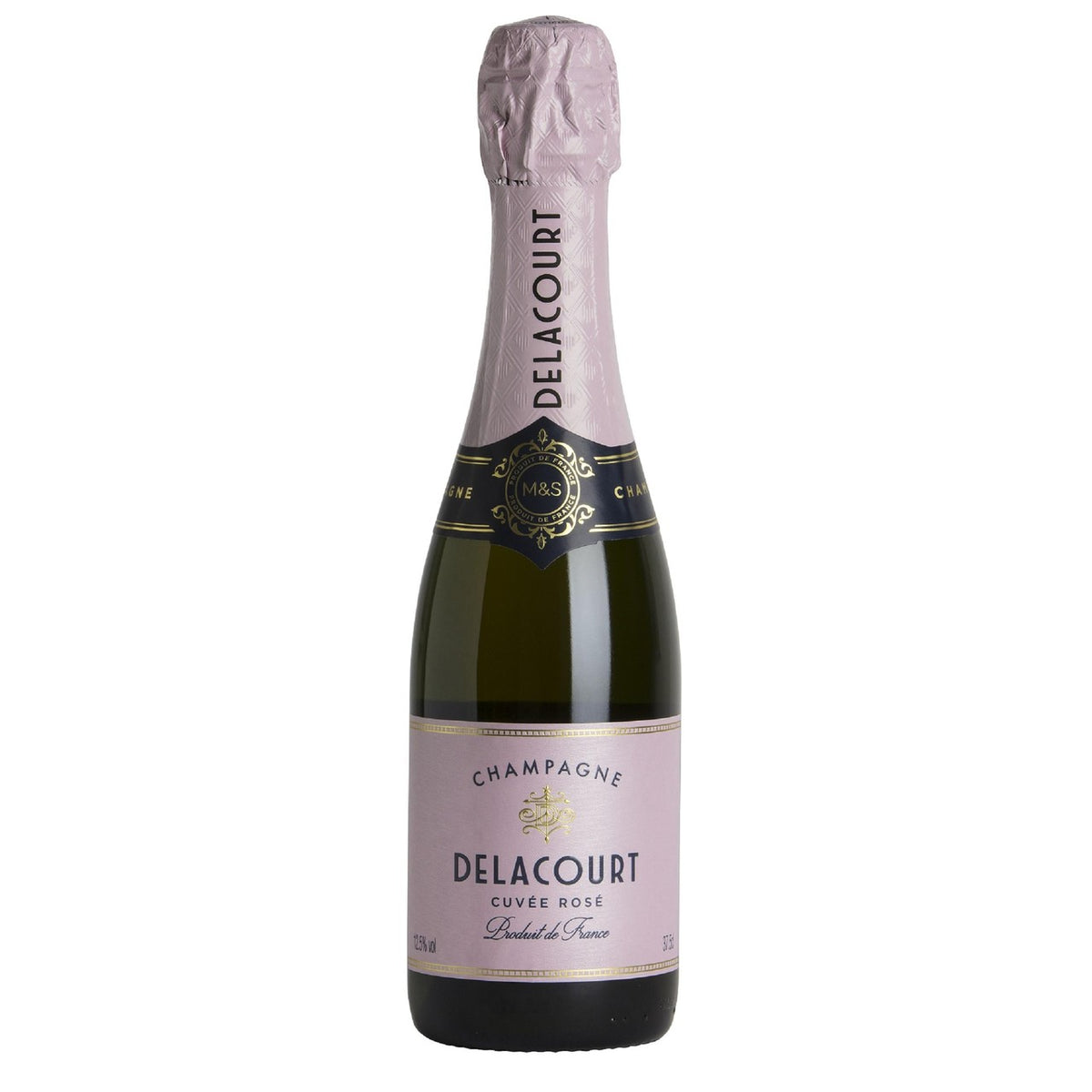 M&S Rosé Champagne Brut Half Bottle, imported from the UK