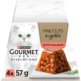 GOURMET Revelations Gelee Salmon in Jelly Wet Cat Food