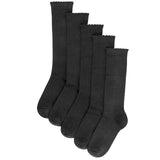 M&S Knee High Socks, Shoe Size 6-8, Black