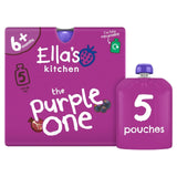 Ella's Kitchen The Purple One Smoothie Baby Food Pouch 6+ Months