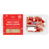 M&S British Outdoor Bred Maple Cured Bacon Lardons
