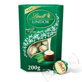 Lindt LINDOR Dark Mint Chocolate Truffles Box
