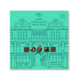M&S mint chocolate selection box with assorted dark and milk chocolates, imported from the UK