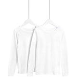 M&S Thermal Top, 7-8 Years, White, 2 Pack