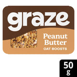 Graze Peanut Butter Oat Boosts Flapjack Snack