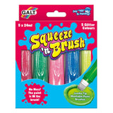 Galt Squeeze n Brush - 5 Glitter Colours 3+