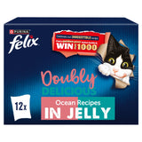 FELIX Doubly Delicious Ocean Recipes in Jelly Wet Cat Food
