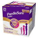 PaediaSure vanilla nutritional drink multipack 4x200ml, imported from the UK