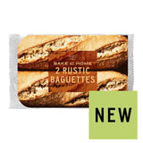 M&S Bake At Home 2 Rustic Baguettes