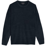 M&S Mens Cashmilon Crew Neck Jumper, L, Navy