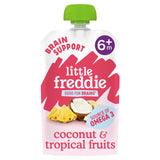 Little Freddie Organic Good for Brains Coconut & Tropical Fruits Pouch 6+ M