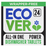 Ecover All-In-One Power Dishwasher Tablets, 24 Tablets