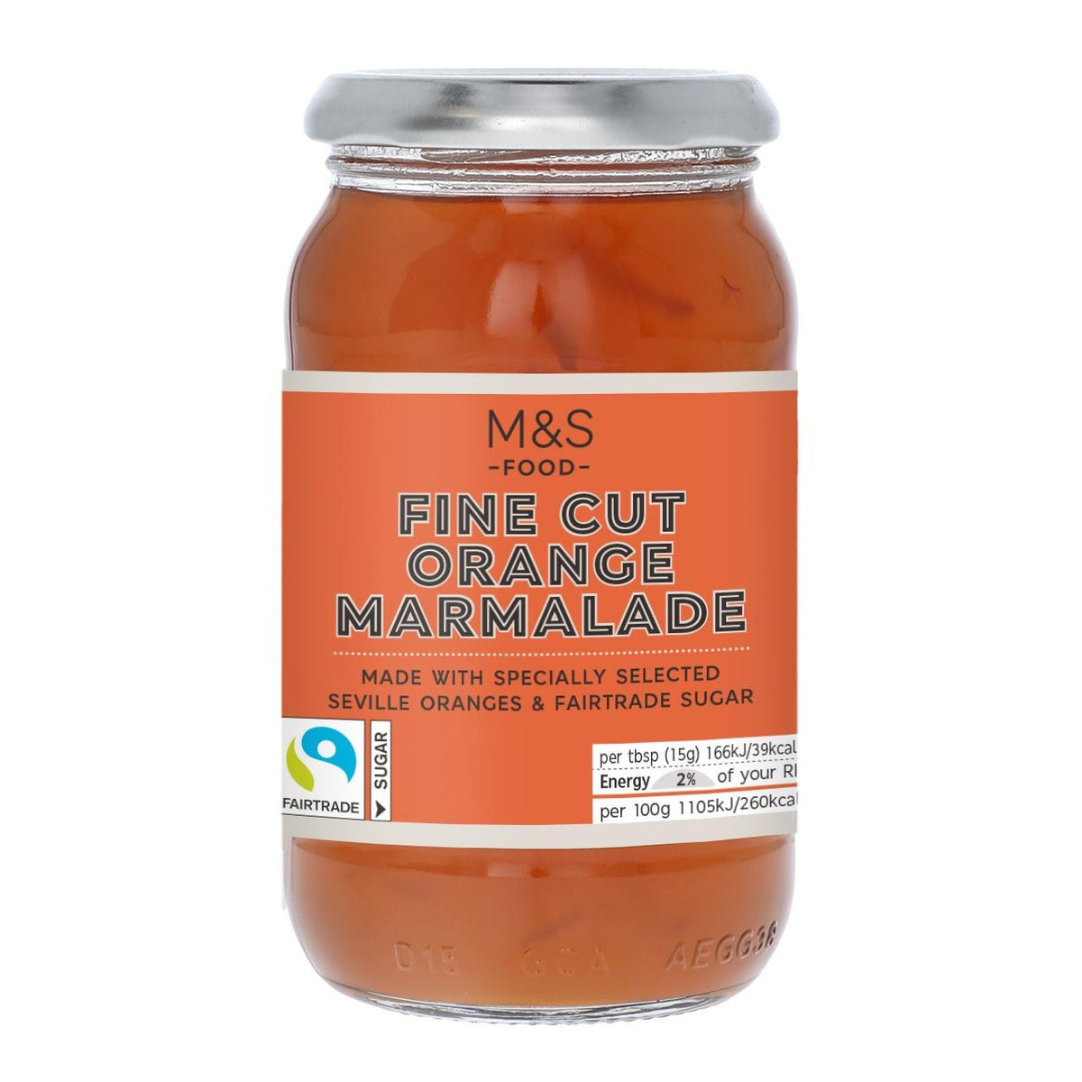 M&S fine cut orange marmalade, imported from the UK