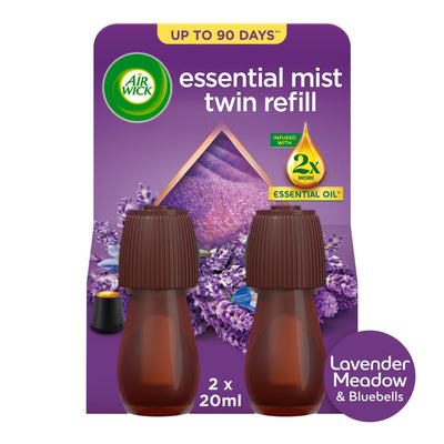 Lavender Essential Mist Diffuser Refill Twin Pack