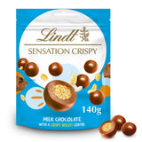 Lindt Sensations Crispy Milk Chocolate Pouch