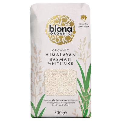Organic White Basmati Rice 500g