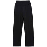 M&S Womens Goodmove Go Balance Straight Leg Yoga Joggers, size 14, Black