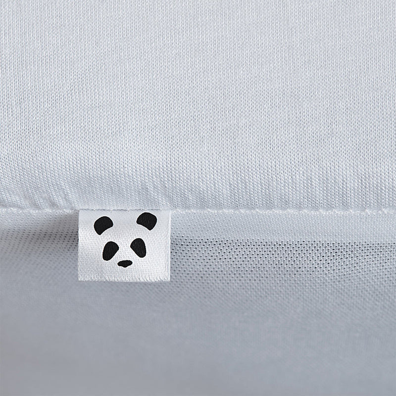Panda children's bamboo mattress protector in two sizes, imported from the UK