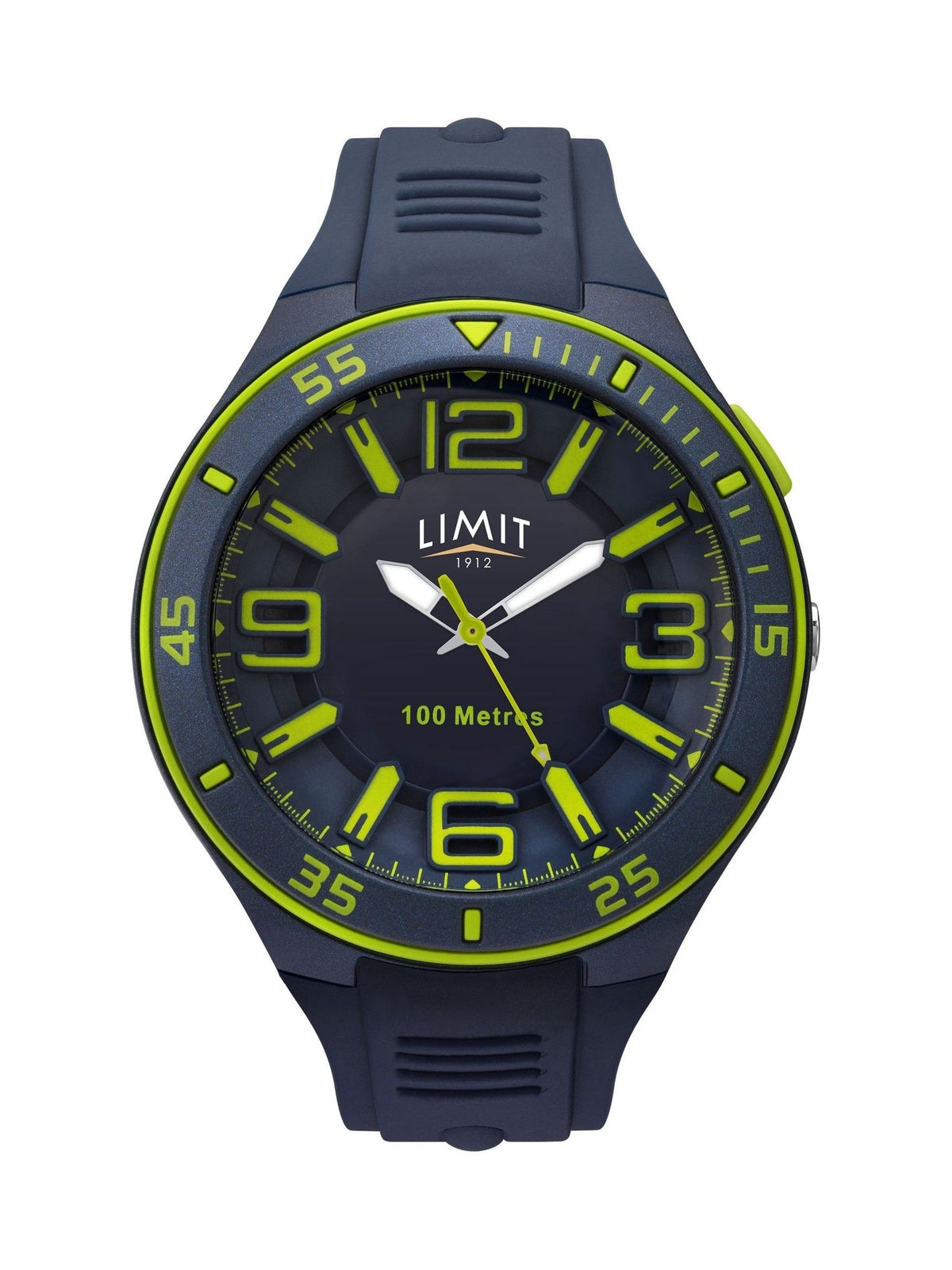 Limit Blue Sports Active Watch Navy Silicone Strap, UK version