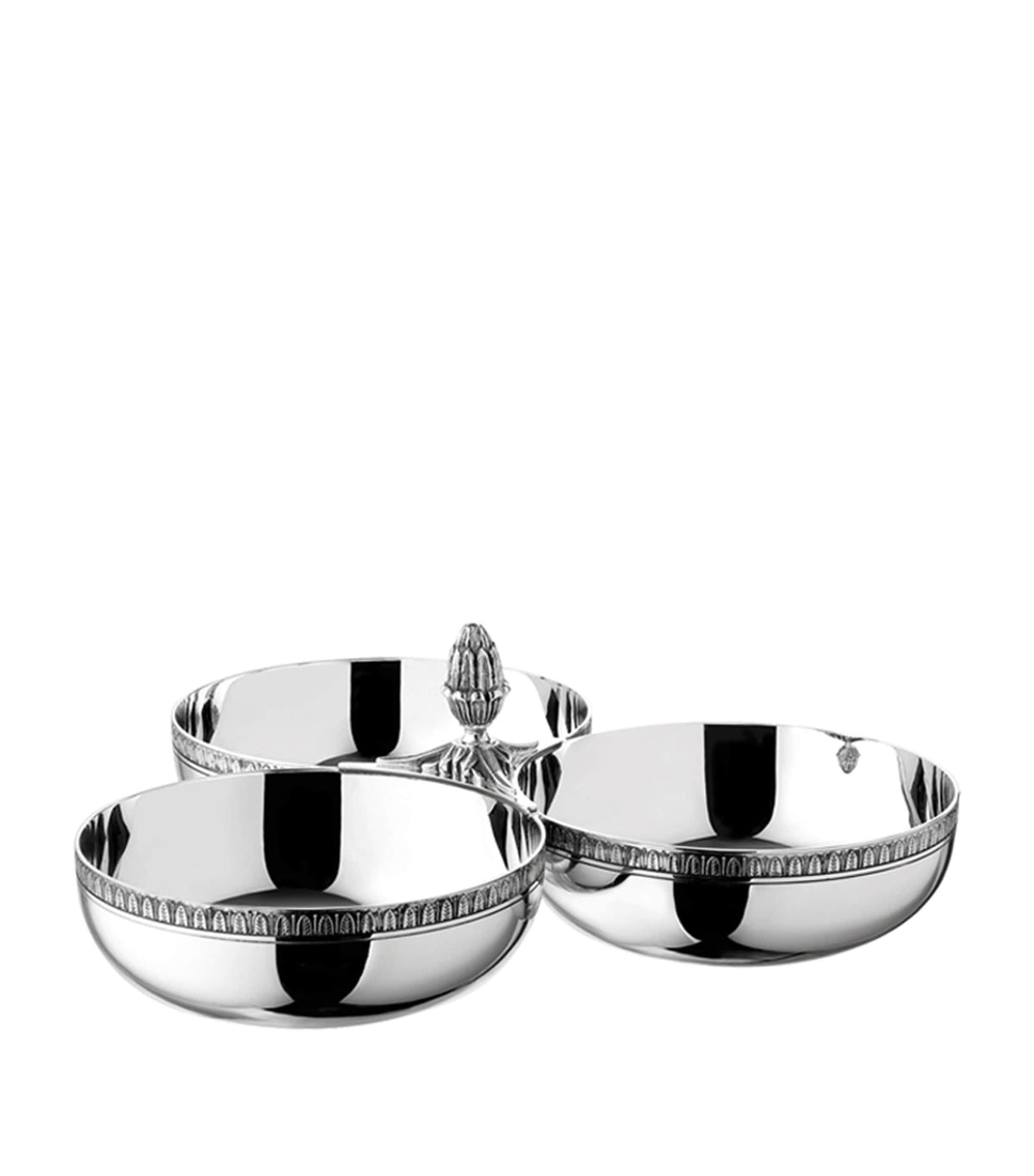 Christofle Malmaison 3-Part Serving Bowl - British product