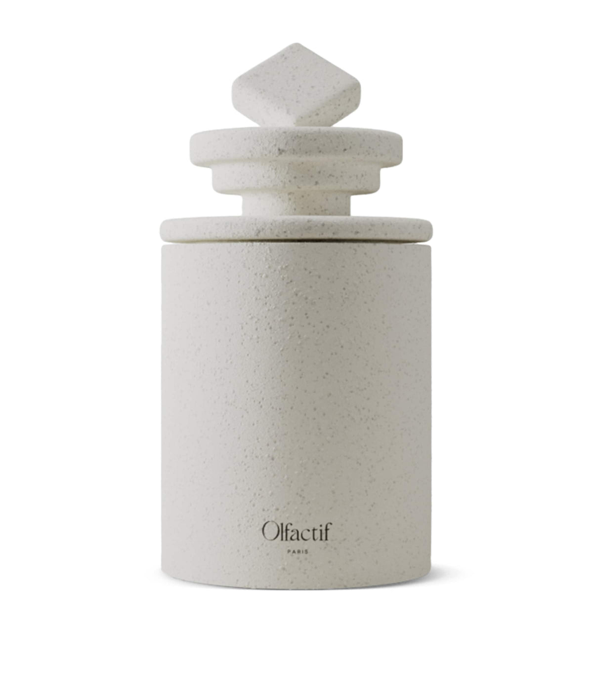 Olfactif Capricorn Log Fire candle 240g, imported from the UK
