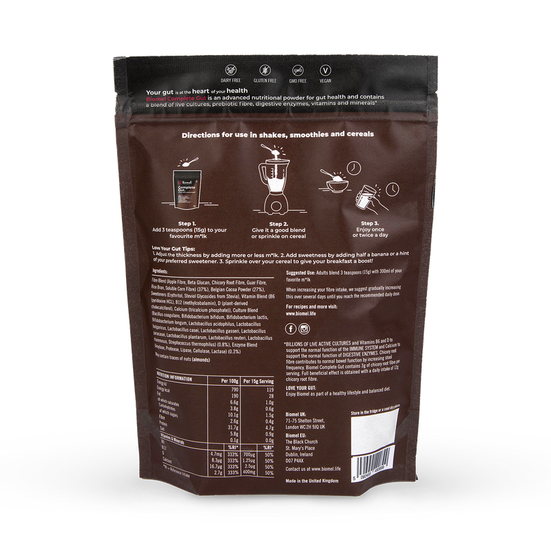 Biomel Complete Gut Belgian Chocolate 450g - 998378