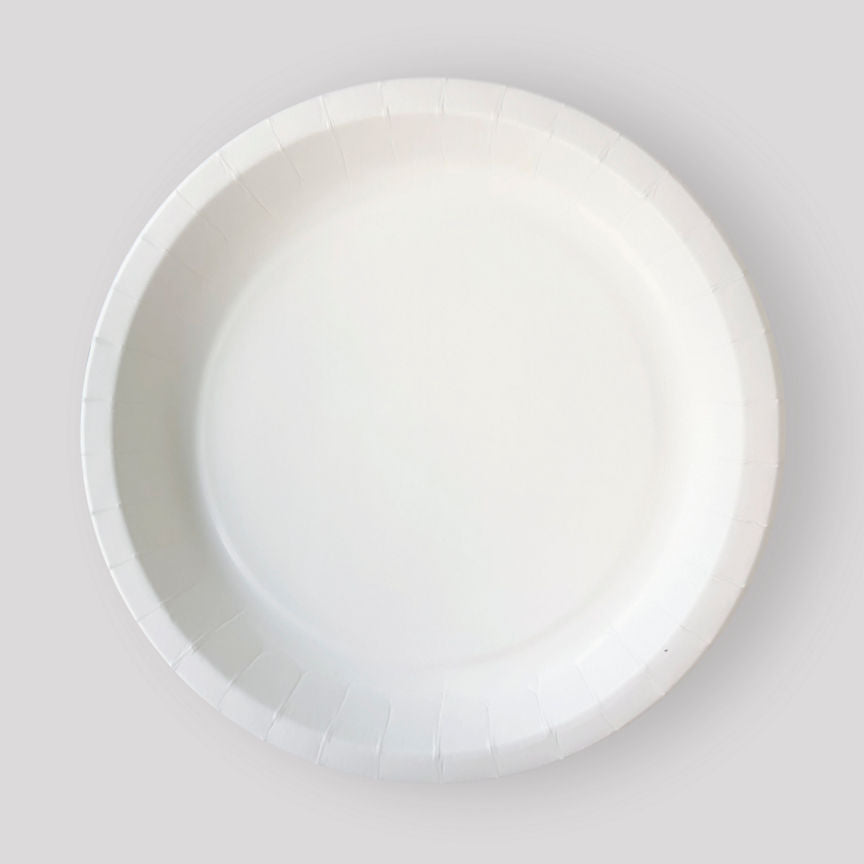 George Home White Paper Plates - McGrocer