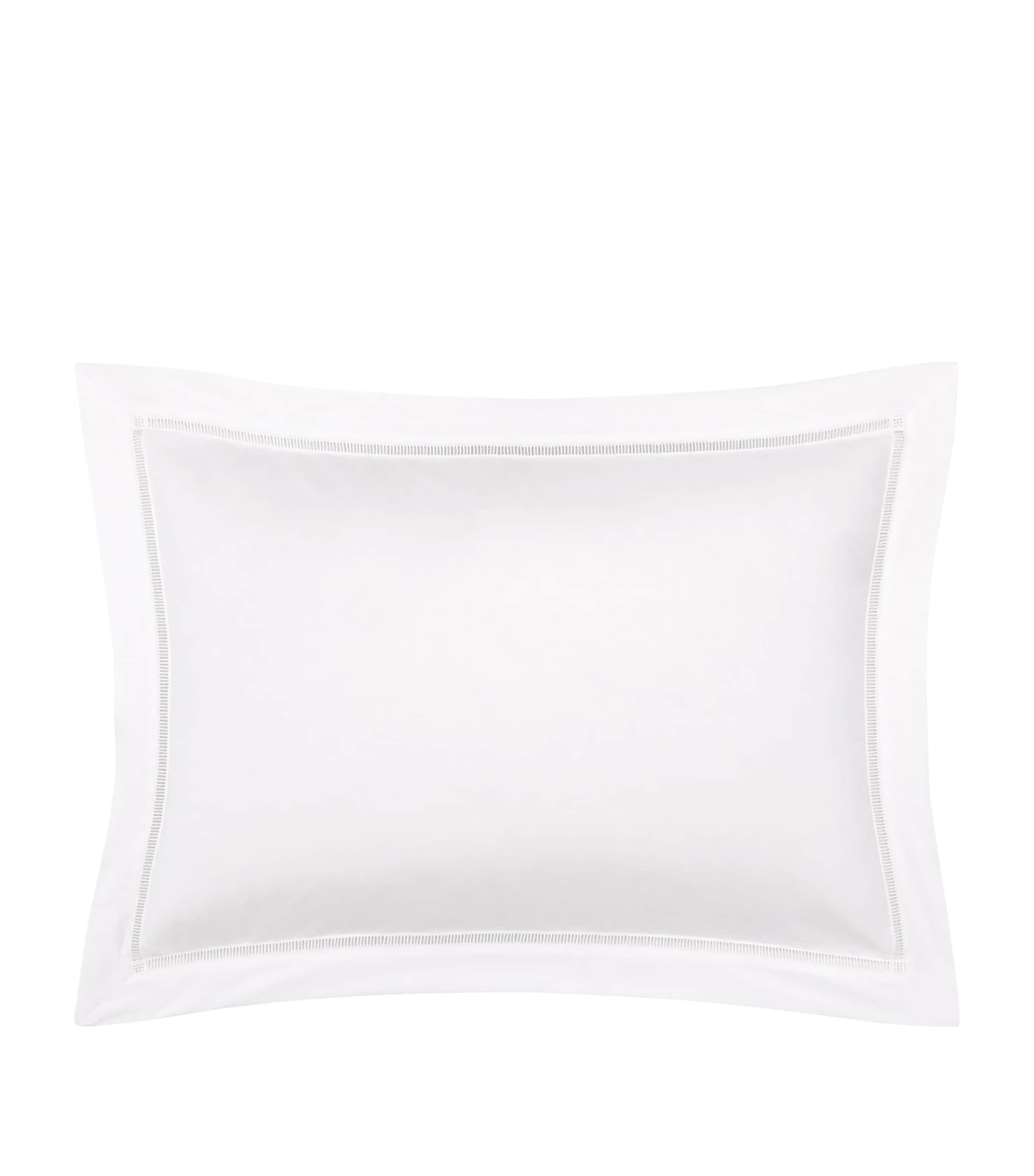 Yves Delorme Colisée Blanc King Oxford Pillowcase 54cm x 94cm (British brand)