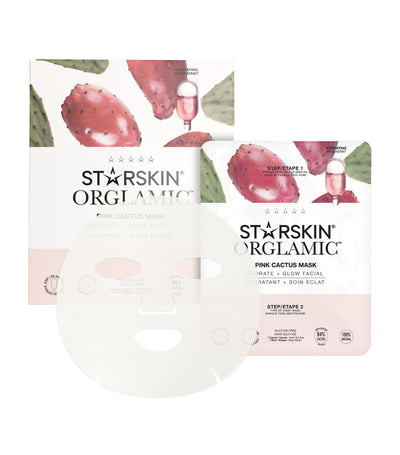 STARSKIN Orglamic Pink Cactus Sheet Mask 1.2ml