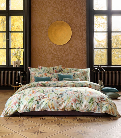 Floral Print Oxford Pillowcase 50cm x 90cm