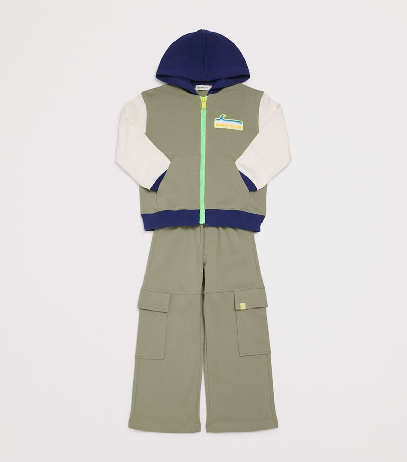 Billieblush cotton cargo sweatpants for children 4-10 years - British product