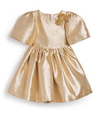 Mama Luma Metallic Floral-Embellished dress for ages 3-12 years, imported from the UK