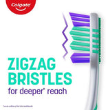Colgate ZigZag toothbrush 3-pack, imported from the UK