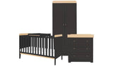 Tutti Bambini Rio 3 Piece Nursery Furniture Set - Slate Oak GOODS Argos