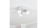BHS gold ceiling light 38cm diameter - British product