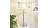 BHS Monroe silver table lamp - British product