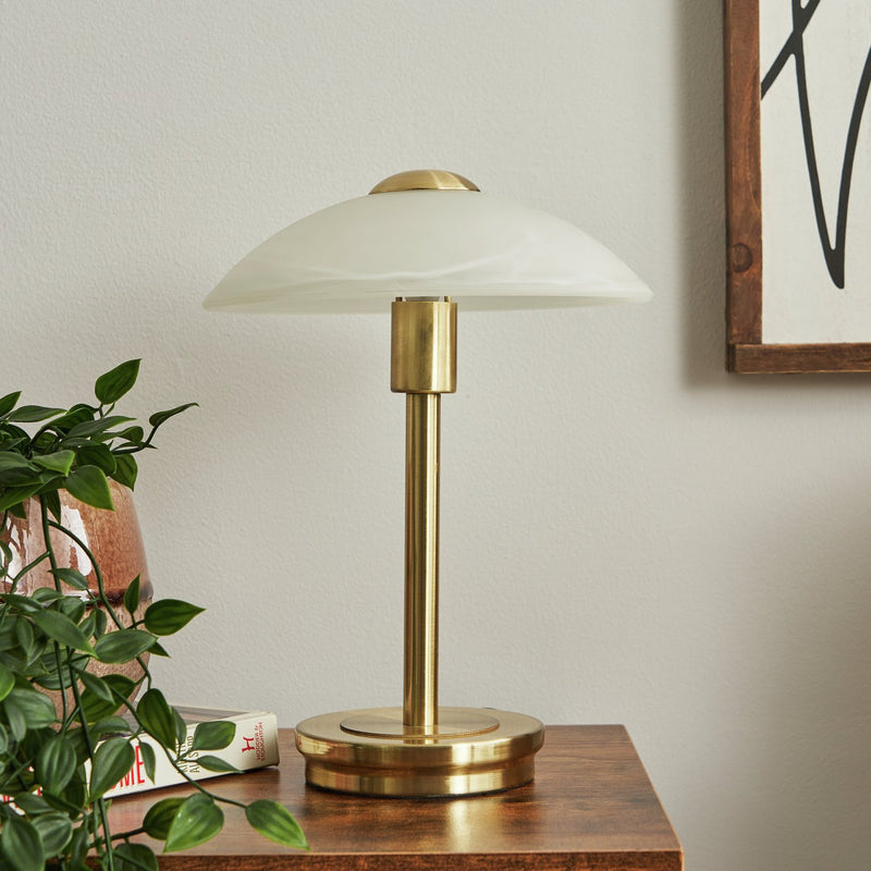 BHS Aria Gold Table Lamp - British product