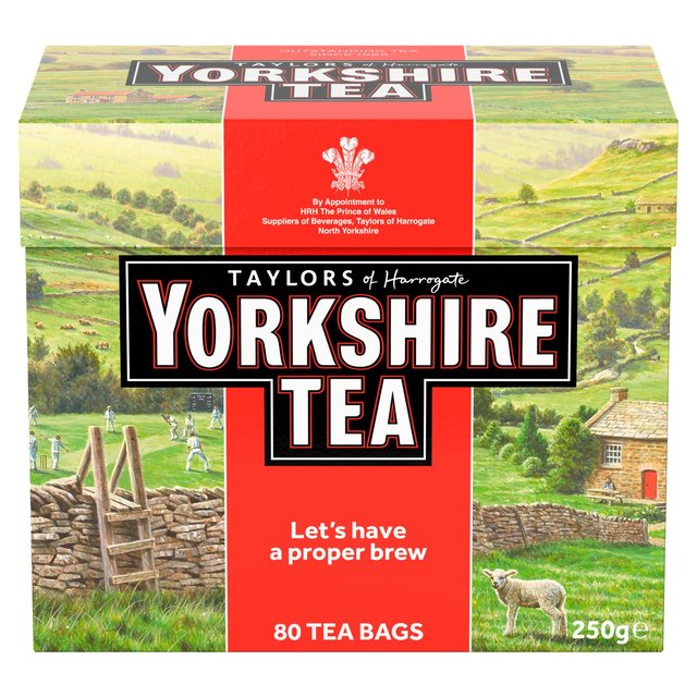 Yorkshire Tea Teabags   80 per pack GOODS M&S   