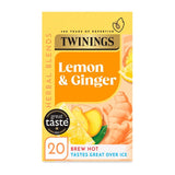 Twinings Lemon & Ginger Tea   20 per pack GOODS M&S   