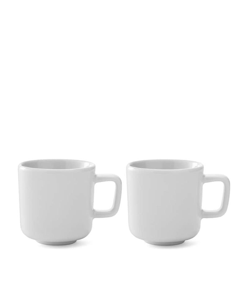 LSA International Collective porcelain espresso cups set of 2 75ml, UK version