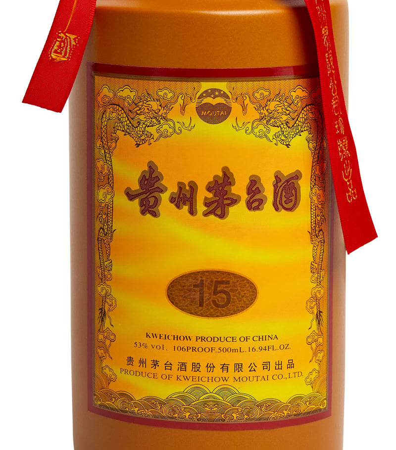 Moutai 15-Year-Old Moutai Baijiu (50cl)