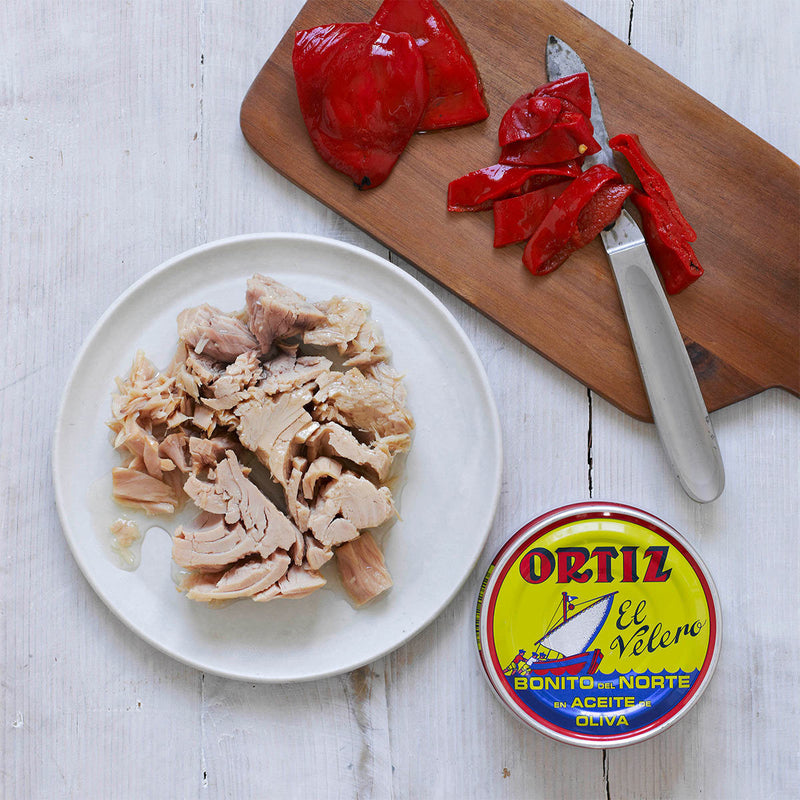 Brindisa Spanish Bonito Tuna Fillets in Olive Oil 4 x 250g - British product