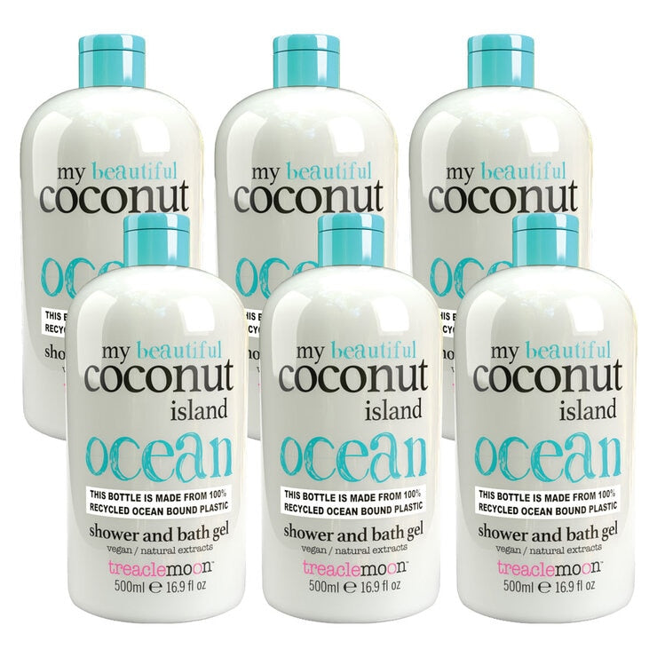 Treaclemoon Shower and Bath Gel 6 x 500ml