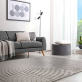 Asiatic Hague Silver Wool Rug, UK version