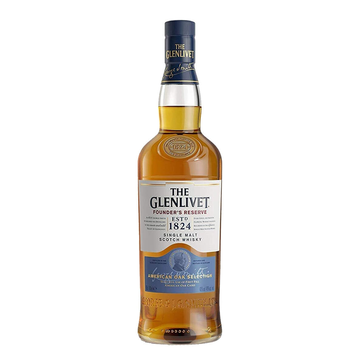 The Glenlivet Founder's Reserve Scotch Whisky 70cl (British brand)