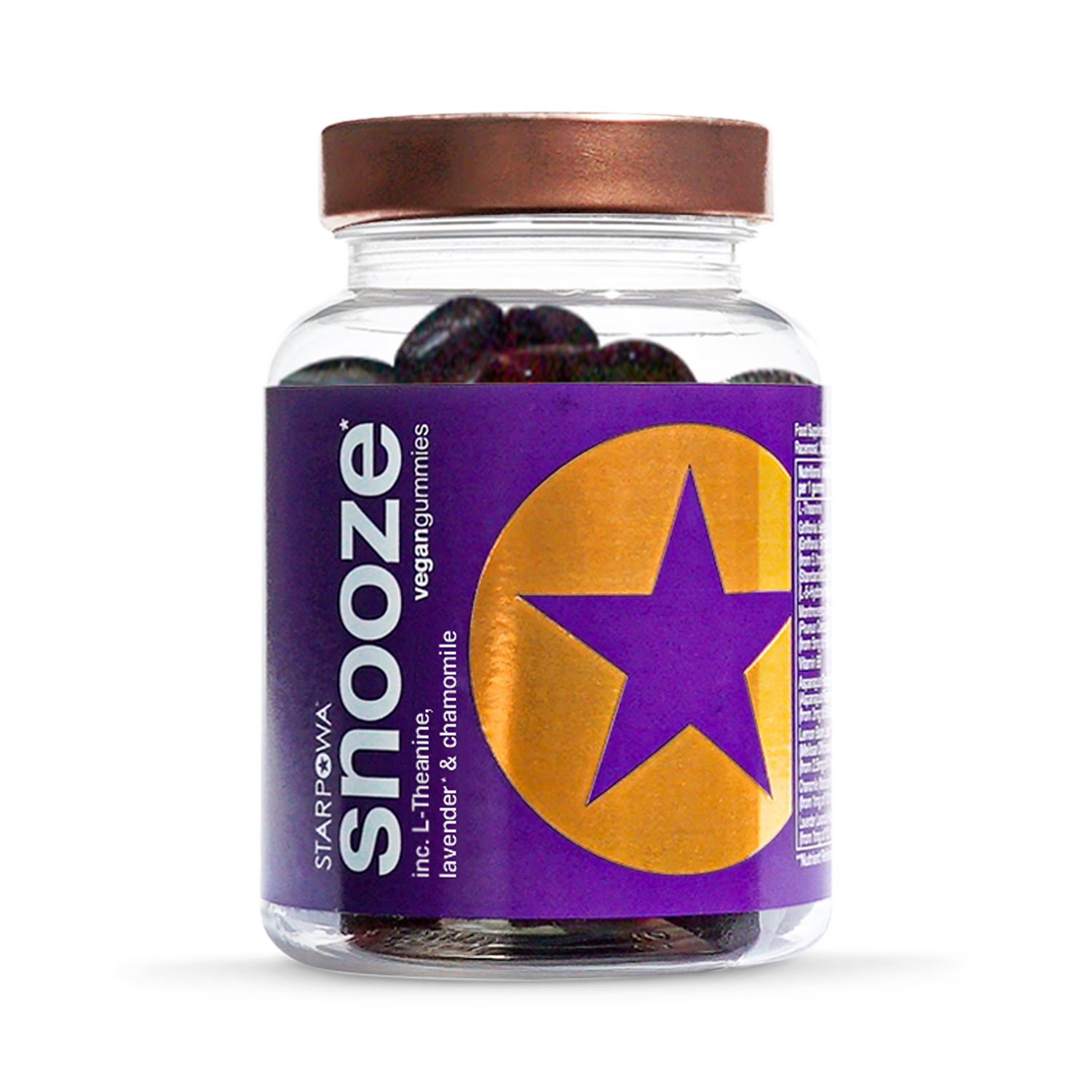Starpowa Snooze black cherry gummies 30 pack (British brand)